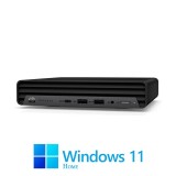 Mini PC HP ProDesk 400 G6, Hexa Core i5-10500T, 16GB DDR4, SSD, Win 11 Home