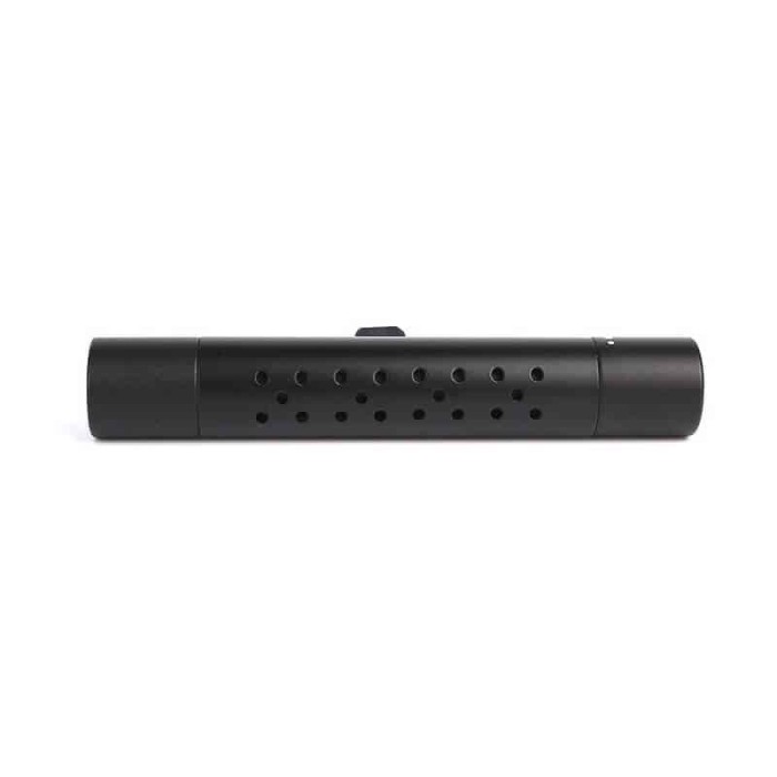 Odorizant auto metalic MOTOR10 5R cu prindere in grila de ventilatie, Negru