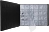Clasor album ELEGANT pentru 240 de monede p&acirc;nă la 30 mm cu 10 folii , culoare neagră