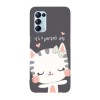 Husa compatibila cu Oppo A72 model It&amp;#039;s a purrfect day, Silicon, TPU, Viceversa, Transparent, Carcasa