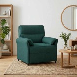 vidaXL Canapea 100% poliester, cadru din metal, MDF, placaj 42033874