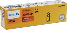BEC 12V H6W BAX9S SET 10 BUC VISION PHILIPS 2845
