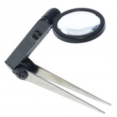 Lupa cu Penseta si Lumina LED 17C021 MG17134 XXM foto