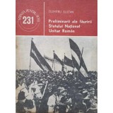 PRELIMINARII ALE FAURIRII STATULUI NATIONAL UNITAR ROMAN-DUMITRU SULTAN-237055