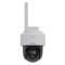 Camera IP Wi-Fi rotativa PT HiLook, 4MP, IR 30m, Microfon, Difuzor, Auto-Tracking, slot microSD, IP66 - PTZ-N2C400I-W(W) SafetyGuard Surveillance