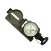 Busola metalica Depox®, World Seeker, 17 cm, lupa inclusa, verde