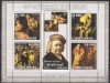 Sao Tome și Principe 2006 - Picturi de Rembrandt, Bloc + Colita, 4 poze, MNH, Nestampilat