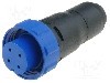 Conector circular, mama, 4 pini, BULGIN - PX0410/04S/4550