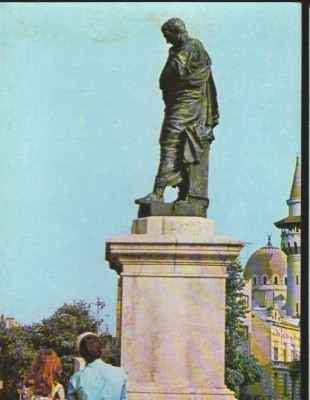 CPI B12719 CARTE POSTALA - CONSTANTA. STATUIA LUI OVIDIU DE ETTORE FERRARI foto