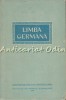 Limba Germana - Manual Clasa a IX-a, 1956, 312 Pagini - Bucuresti