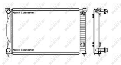 NRF 50543A Economy Class Radiatoracire motor foto