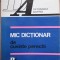 Mic dictionar de cuvinte perechi-Silviu Constantinescu