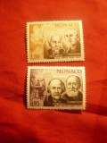 Serie Monaco 1966 -Personalitati , 2 valori, Nestampilat