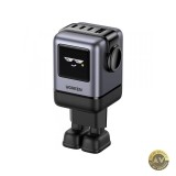 Incarcator Retea UGREEN X688 Uno 100W 5A 1 x USB-A - 3 x USB-C Negru