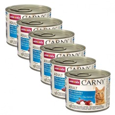 Animonda Carny Adult - carne de vita, cod ?i patrunjel 6 x 200 g foto
