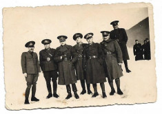 D892 Ofiteri romani 1943 poligon tragere Brasov perioada regalista foto