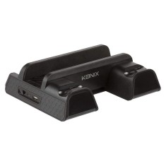 Suport de consola Konix Mythics KX-Stand-P4, doua incarcatoare joystick , suport jocuri, PlayStation