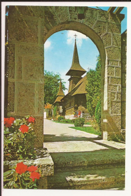 Carte Postala veche - Techirghiol, Biserica de lemn, necirculata foto