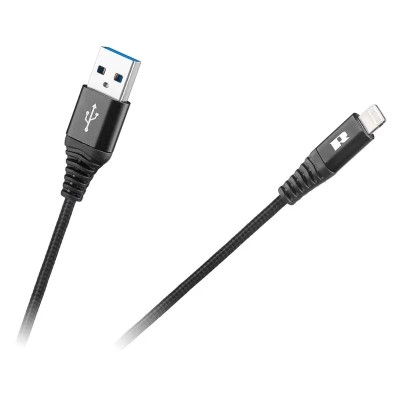 Cablu USB - Lightning 1m REBEL RB-6002-100-B foto