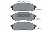 TEXTAR 2397001 set placute frana disc