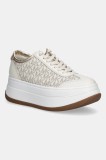 MICHAEL Michael Kors sneakers Hayes culoarea alb, 43T5HYFS2L.150