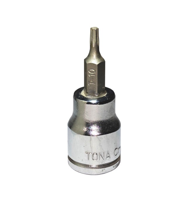 Bit torx T10 cu adaptor 1/4, 37mm ProAdvanced PowerfulTools