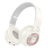 Casti Wireless Hoco W50, Milky White