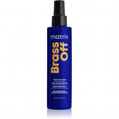 Matrix Brass Off spray pentru păr neutralizeaza tonurile de galben 200 ml