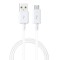 Cablu de Date USB la Micro-USB, 1m - Samsung (ECB-DU4AWE) - White (Bulk Packing)
