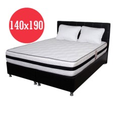Set Saltea Memory Foam cu arcuri Azalee 140x190x25 plus 2 perne microfibra 50x70 foto
