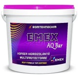 Vopsea Hidroizolanta Impermeabilizanta Emex AQ Bar Alb pentru Beton Acoperisuri Terase Elasticitate Mare 20 Kg