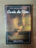 CARTE DE VISE de LEMI GEMIL MECARI , 2009