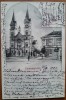 Carte postala, Timisoara, Catedrala Romano catolica, 1901