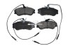 Set placute frana,frana disc CITROEN XSARA Cupe (N0) (1998 - 2005) KRIEGER 0950006154