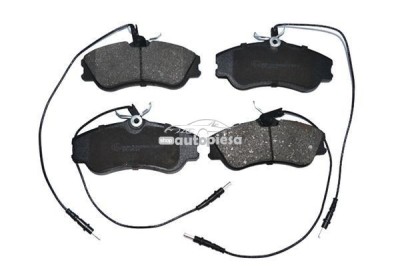 Set placute frana,frana disc CITROEN XSARA Cupe (N0) (1998 - 2005) KRIEGER 0950006154 foto