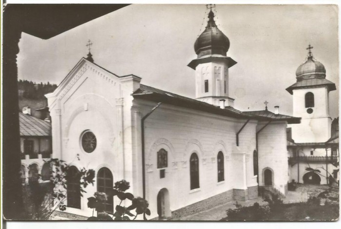 carte postala -Biserica Manastirii Agapia din vale