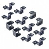 Set accesorii fixare 4 traverse Cruz Evo Rack Module-Safari otel