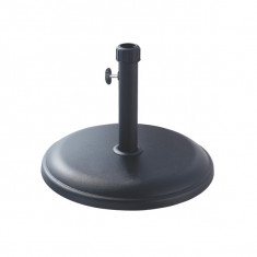 Suport din Beton pentru Umbrela de Soare - 16 kg - Negru