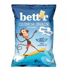 Snack Quinoa cu Sare Fara Gluten Bio 50 grame Bett'r