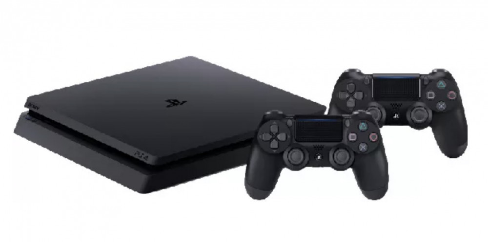 Consola Sony PlayStation 4 Slim 500 GB PS4 Slim + 2 Controllere Second-Hand  SH | Okazii.ro