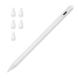 Cumpara ieftin Stylus iPad Pen JustZEN Pix pentru tableta iPad Apple 2018-2022 Profesional Penite anti-zgarieturi functie Palm Rejection Tilt Lag-Free Magnetic USB-C