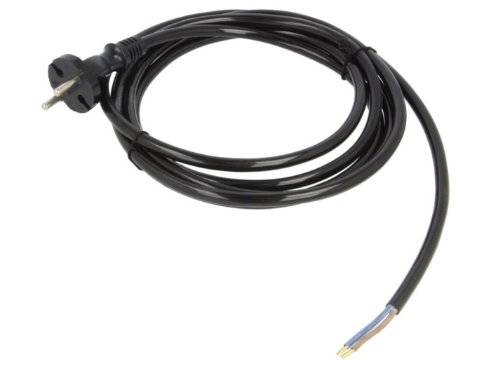 Cablu alimentare 3m 16A 2x1,5mm2