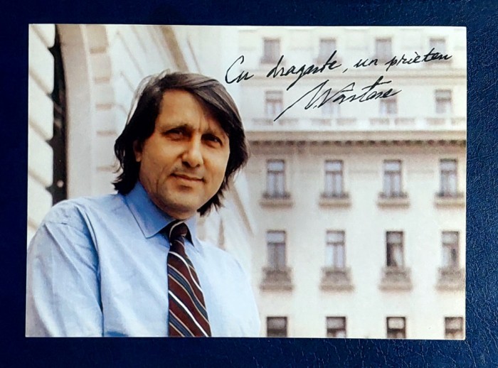 Fotografie Ilie Nastase. Format carte postala.
