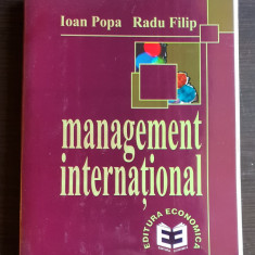 Management internațional - Ioan Popa, Radu Filip