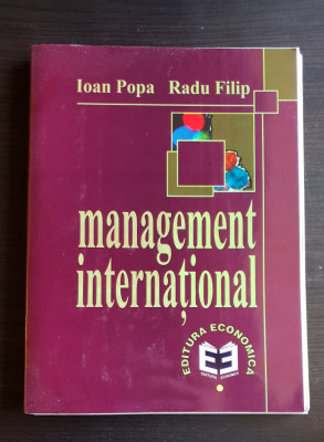 Management internațional - Ioan Popa, Radu Filip foto