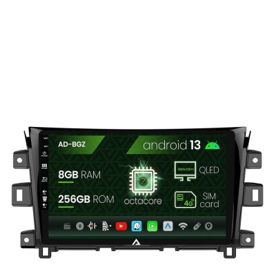Navigatie Nissan Navara (2015+), Android 13, Z-Octacore 8GB RAM + 256GB ROM, 10.1 Inch - AD-BGZ10008+AD-BGRKIT163 foto