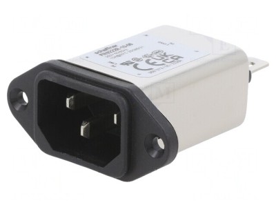 Conector Alimentare AC C14 10A 250V foto