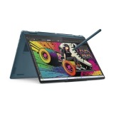 Laptop Lenovo Yoga 7 2-in-1 14AKP10, 14&quot; 2.8K WQXGA+ (2880x1800) OLED 1100nits (peak) / 500nits (typical) Glossy / Anti-fingerprint, 100% DCI-P3, 120H