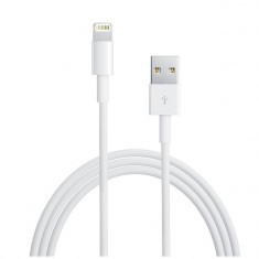 Cablu date si incarcare Apple MD818ZM/A BLISTER alb pentru Apple iPhone 5/5C/5S/6/6S/6 Plus/iPad Air/iPad Mini