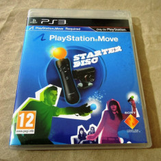 Playstation Move Starter Disc, PS3, original, PAL. Necesită accesorii move.